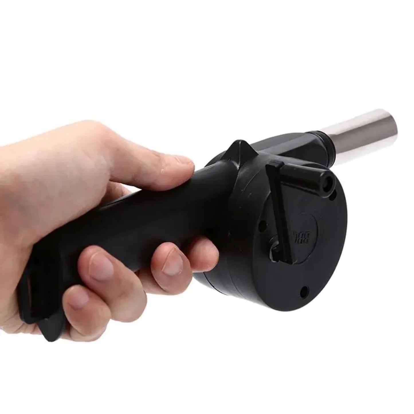 1PC Outdoor Cooking BBQ Fan Air Blower Hand Crank Tool for Barbecue Fire Camping Picnic - A to Z Outdoor Store