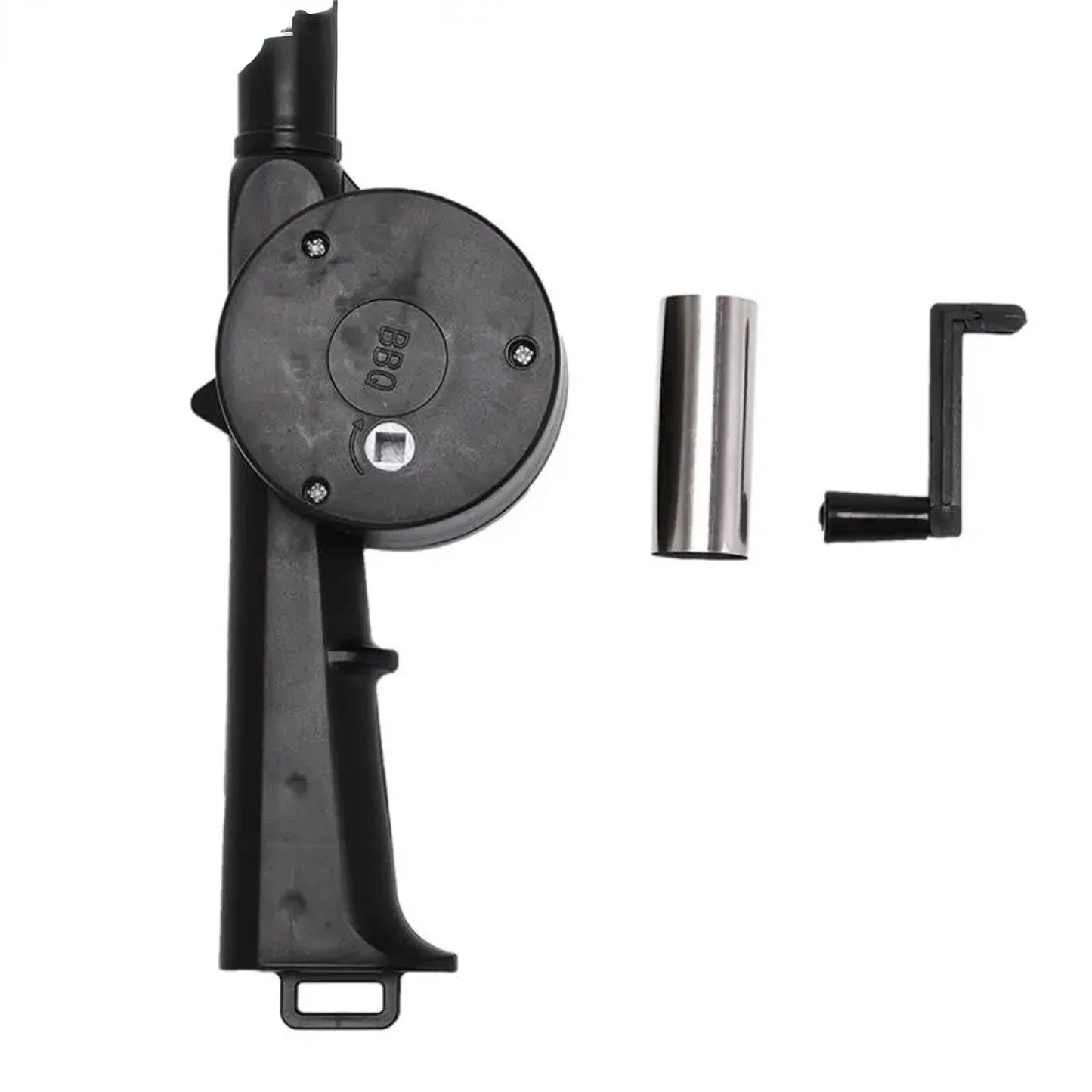 1PC Outdoor Cooking BBQ Fan Air Blower Hand Crank Tool for Barbecue Fire Camping Picnic - A to Z Outdoor Store