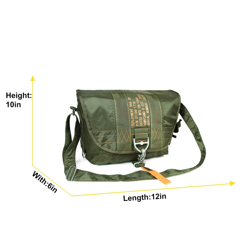 Tactical Shoulder Sling Bag Nylon Waterproof Outdoor Chest Pack for Men Trekking Camping Daypack - A to Z Outdoor Store