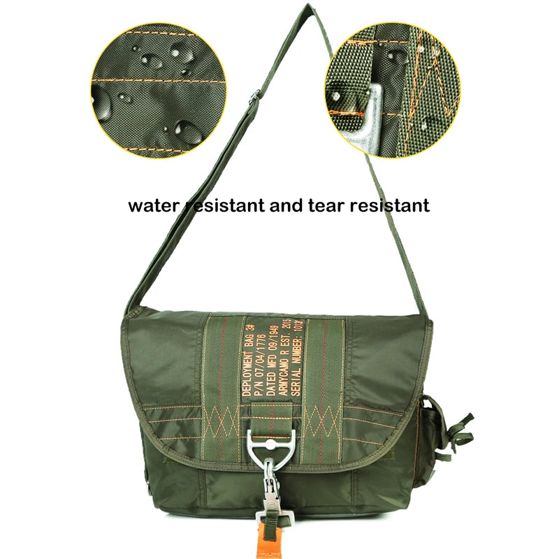 Tactical Shoulder Sling Bag Nylon Waterproof Outdoor Chest Pack for Men Trekking Camping Daypack - A to Z Outdoor Store