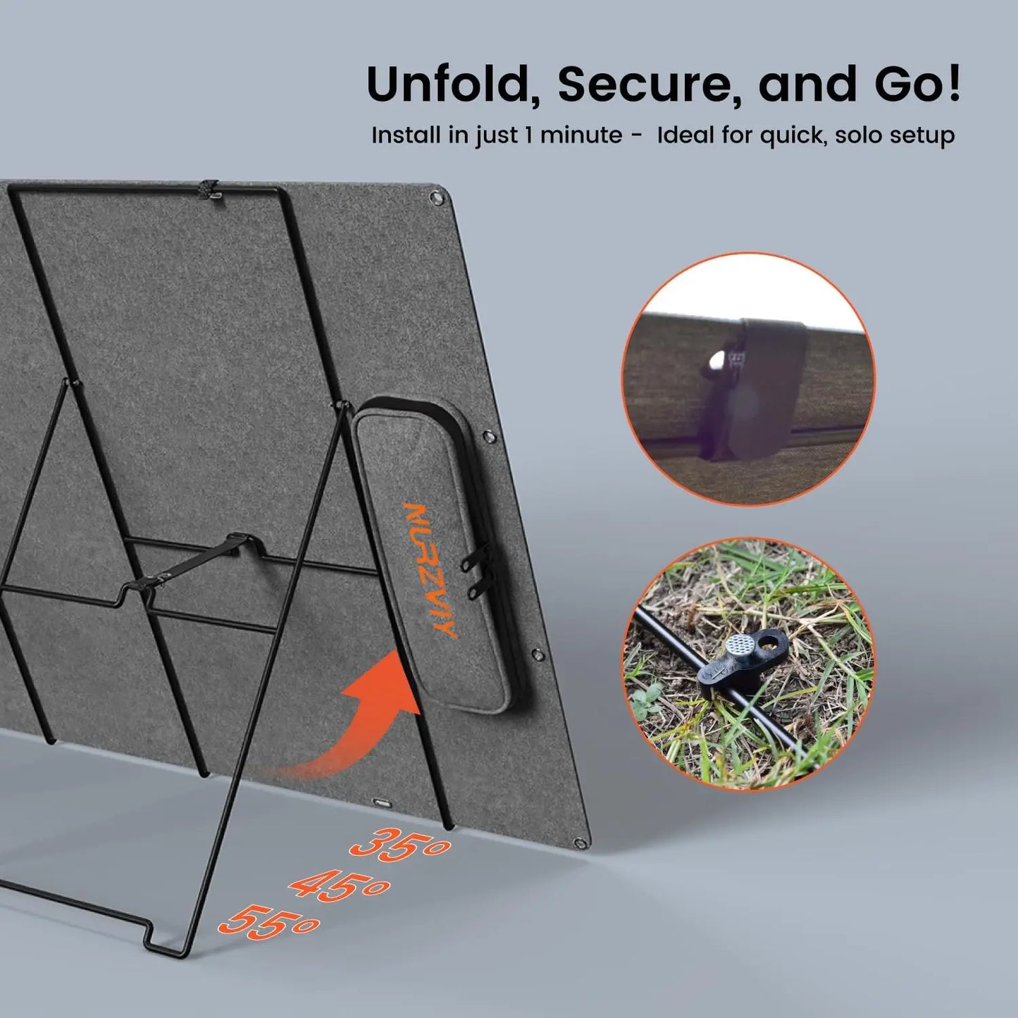 Hot Portable Solar Panel 400W Foldable Lightweight ETFE Kit for Camping Travel Power Bank - A to Z Outdoor Store