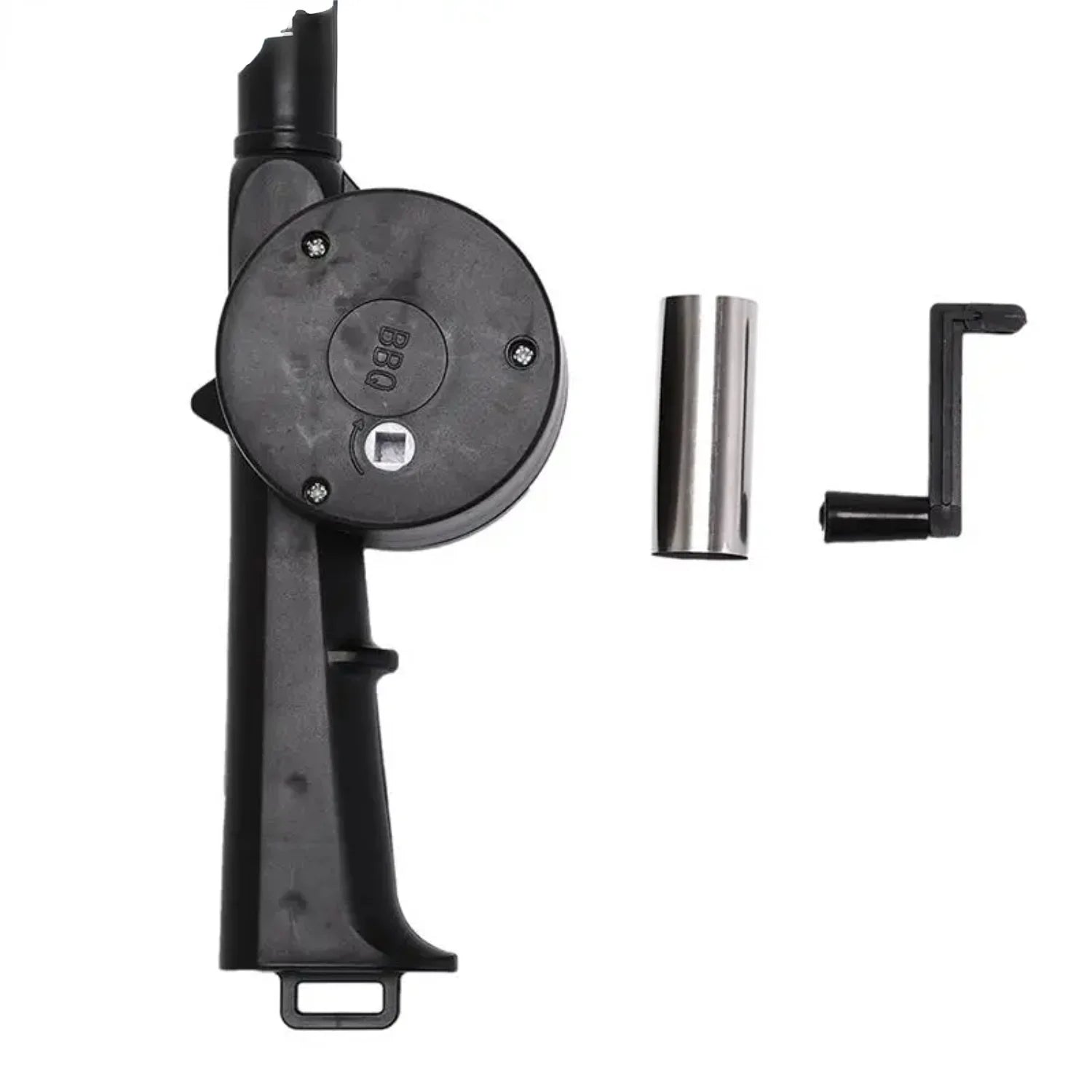 1PC Outdoor Cooking BBQ Fan Air Blower Hand Crank Tool for Barbecue Fire Camping Picnic - A to Z Outdoor Store