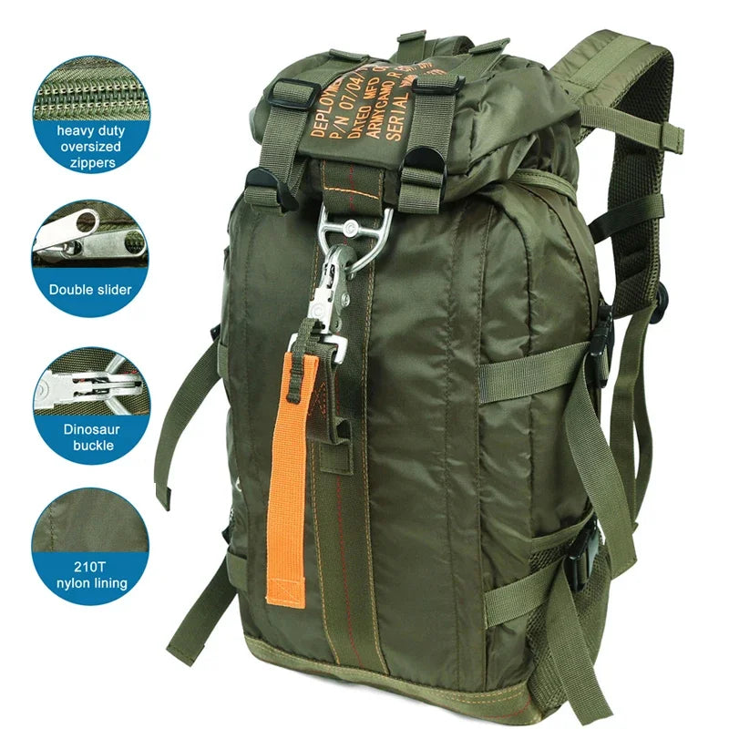 Travel Hiking Backpack Lightweight Waterproof Daypack for Men Unisex Camping Trekking Outdoor Sports - A to Z Outdoor Store