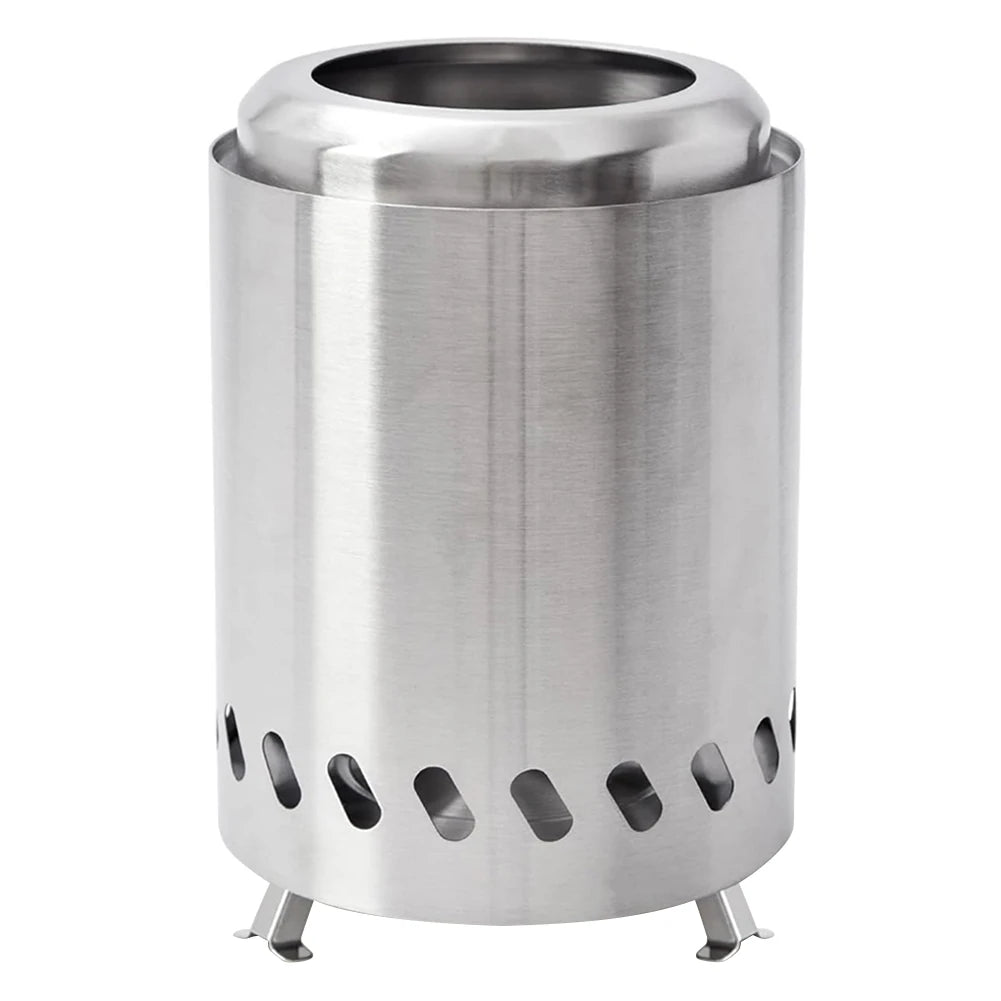 VKTECH Mini Tabletop Fire Pit Portable Stainless Steel Stove - A to Z Outdoor Store