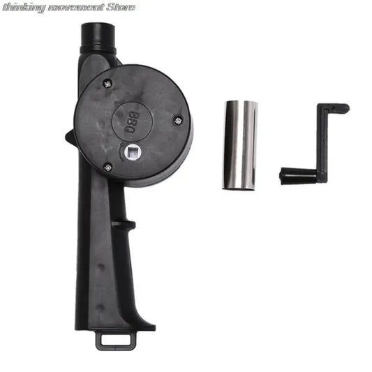 1PC Outdoor Cooking BBQ Fan Air Blower Hand Crank Tool for Barbecue Fire Camping Picnic - A to Z Outdoor Store