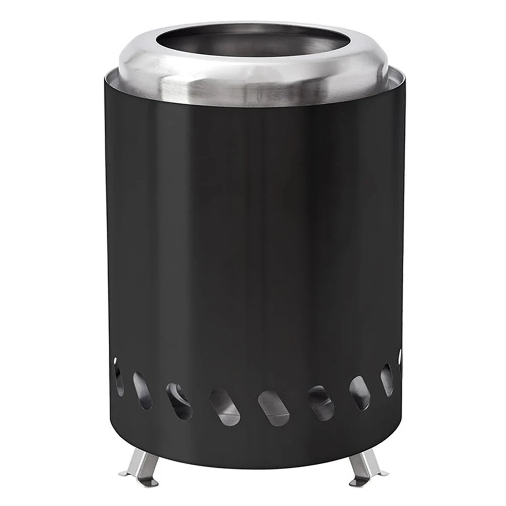 VKTECH Mini Tabletop Fire Pit Portable Stainless Steel Stove - A to Z Outdoor Store